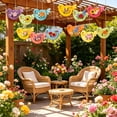 thumbnail image 4 of DefiDgd 12pcs Wooden 2D Flat Hanging Bird String Hanging Pendant,Colorful Flat Tropical Bird Statue for Summer Party Tree Wall Window Hanging Decoration Supplies(B), 4 of 6