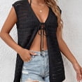 thumbnail image 5 of LIBRCLO Womens Swimsuit Cover-ups Netting Dresses for Women Fashion Cardigan Bathing Suit Swimsuit Cover-ups, 5 of 8