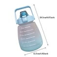 thumbnail image 3 of Taza portátil para exteriores de gran capacidad, taza barrigón multicolor y botella de agua de gran capacidad (botella de agua), 3 of 5
