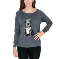 thumbnail image 1 of Bulldog Crown Juniors Long Sleeve Slouch Top, 1 of 1