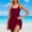 c01Red, variant on Hduncf One Piece Swimdress Swimsuits for Women Tummy Control Swim Dresses Skirt Bathing Suit Solid Color Beach Swimwear Green S