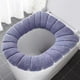 thumbnail image 2 of Alfombrilla de baño suave para el asiento del inodoro, elástica, fácil de colocar, con funda acolchada, cómoda y lavable., 2 of 3