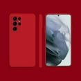 thumbnail image 2 of PANDACO Soft Shell Matte Red Case for Samsung Galaxy S21 Ultra, 2 of 3