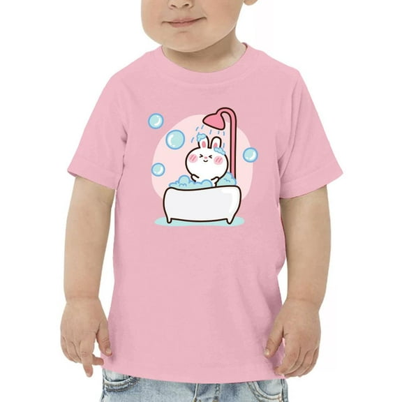 Baby Rabbit Taking A Bath T-Shirt Toddler -Image by Shutterstock, 4 Toddler