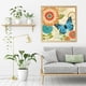 thumbnail image 2 of Cuadros Decorativos 5D DIY mariposas taladro redondo completo diamante pintura Kit artesanía hogar pared decoración JShteea Nuevos Originales, 2 of 5