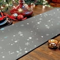 thumbnail image 4 of JOOCAR Christmas Table Runner, Grey Christmas Snowman Snowflake Let It Snow Christmas Table Runner for Christmas Kitchen Table Table Festive Decoration, 4 of 5
