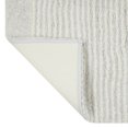 thumbnail image 3 of Mineral Spring Luxury Bath Stripe Tufted Polyester Bath Rug, Comfort Gray, 17" x 24", 3 of 6