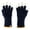 Navy, variant on Lightweight Fingerless Wool Gloves