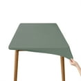 thumbnail image 4 of sruoe Tablecloth, Rectangle Tablecloths, Washable Foldable Modern Green Tablecloths, Table Cloth for Dining, Home, Party, Picnic, PU, 4 of 6