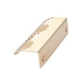 thumbnail image 2 of tooloflife 1/5/10Pcs Leaf Shaped Pull Handle Bathroom Cabinet Pulls Drawers Pulls for Wardrobes Tables Zinc Alloy Gold Decoration, 2 of 8