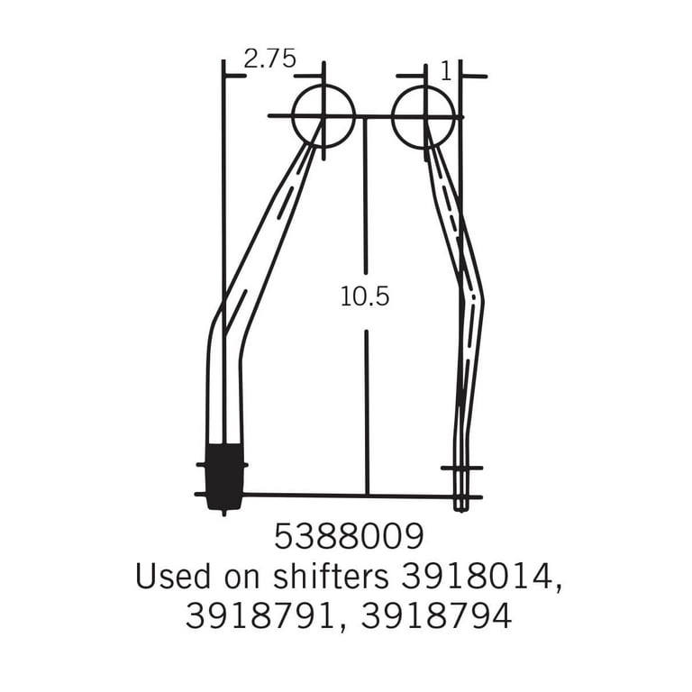 Hurst 3918014 Manual Transmission Shifter Assembly - Walmart.com