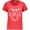 Vintage Red, variant on Inktastic Gigi with Hearts and Swirls Women's Plus Size T-Shirt
