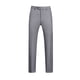 thumbnail image 1 of Pantalones de traje casuales con bolsillos y botones de color liso para hombre, 1 of 3