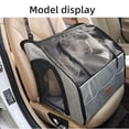 thumbnail image 3 of Siège d'Auto, Siège d'Auto pour Animal de Compagnie Imperméable Cage de Transport pour Animal de Compagnie Voiture Imperméable Chat Chiot Animal Cage pour Animal de Compagnie Antidérapante Caisse Chat Chiot Siège Lit pour Animal de Compagnie Cage Respirante pour Animal de Compagnie Siège de Transport pour Chat Voiture Antidérapante Respirante Caisse, 3 of 6