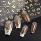 thumbnail image 3 of Flower Nail Art Stickers, Cherry Blossoms Nail Decals 3D Self-Adhesive Rose Gold White Sliver Gold Cherry Blossom Spring Nail(4Sheets), 3 of 4
