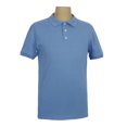 thumbnail image 1 of Playera Polo George Talla M Manga Corta Sólida con 3 Botones Azul Rey, 1 of 4