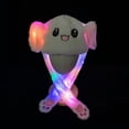 thumbnail image 1 of Bunny Hat Rabbit hat Ear Moving Plush Animal Hats Rabbit Cap with Moving Ears, 1 of 7