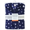 thumbnail image 2 of Hudson Baby Infant Plush Sleeping Bag, Sack, Blanket, Navy Stars, 0-6 Months, 2 of 2
