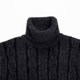 thumbnail image 5 of pstuiky camisa de manga larga para hombre, Suéter de punto de manga larga con cuello alto y moda informal para hombre Tops casuales para hombres m, 5 of 5