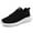 Black, variant on Walking Shoes Women Lace Up Athletic Running Tennis Fashion Comfortable Sneakers With Arch Support