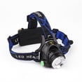 thumbnail image 3 of Linterna LED LED Portátil Faro Telescópico AjustableLED 2000LM Faros a prueba de agua a prueba de agua Ajustable Ajustable Gadgets Faro iluminación para caminar Camping Caza Pesca sin batería Speravity OD002482-02B, 3 of 7