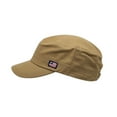 thumbnail image 3 of WITHMOONS Cotton Cadet Army Caps The Stars and Stripes Basic Hat CT11341 (Beige), 3 of 5