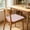 Pink, variant on Xhegex Thick Corduroy Chair Cushions for Dining - Soft, High Resilience Padding with Non-Slip Base - Ideal for Home and Office Use