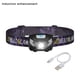 thumbnail image 1 of sweethay Linterna frontal impermeable LED USB recargable linterna frontal Camping Essentials Pescar No.02, 1 of 6