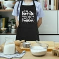 thumbnail image 4 of Funny Aprons for Women Men with Pockets, Retired Apron for Cooking Chef Kitchen, Gifts for Grandpa Grandma Birthday, 4 of 6