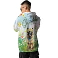 thumbnail image 5 of Belgian Malinois Hello Spring Time Flower Floral Nature All Over Print 3D Hoodie Unisex Merch Hoodies Sheepdog Dog Lover Gifts - 02031, 5 of 6