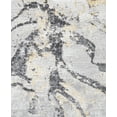 thumbnail image 7 of TOWN & COUNTRY LUXE Opaline Bold Marble Area Rug with Glam Metallic Ribbed Texture Pile, Charcoal Grey, 5'2"x7'2", 7 of 7