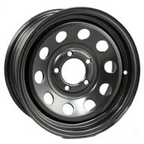 eCustomrim Trailer Rim Wheel JG 14X5.5 Black Modular 5 Lug On 4.5" Center