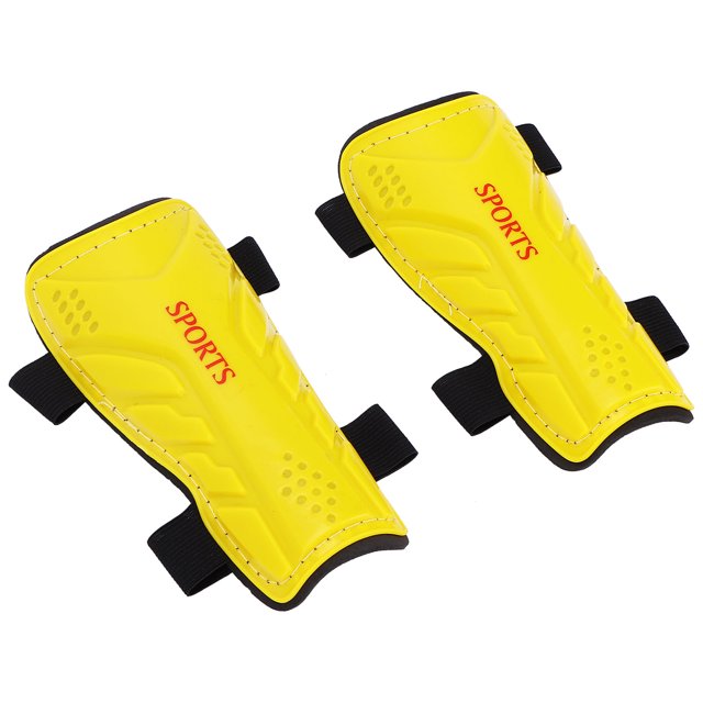 Shock Proof Double Elastic Shin Pads for Children, Protects Calves, Reduces Impact, Suitable for Football