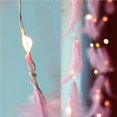 thumbnail image 2 of ziyahi 3X2M 200leds Feather Curtain String Light Remote Control USB String Light Xmas Party Home Wedding Garden Christmas Decorations, 2 of 9