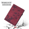 thumbnail image 5 of Allytech Flip Wallet Case for iPad Pro 13 Inch M4 (2024), Auto Sleep/Wake, Pencil Holder & Card Slots, Lovely Pattern PU Leather Shockproof Slim Fit Kickstand Case - Winered, 5 of 8