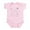 Petal Pink, variant on CafePress - Sparkle Starts Body Suit - Baby Light Bodysuit, Size Newborn - 24 Months