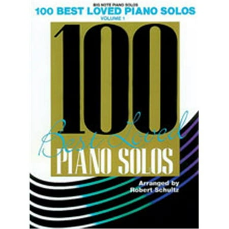 Alfred 00-AF9917 100 Best Loved Piano Solos- Volume 1 - Music Book
