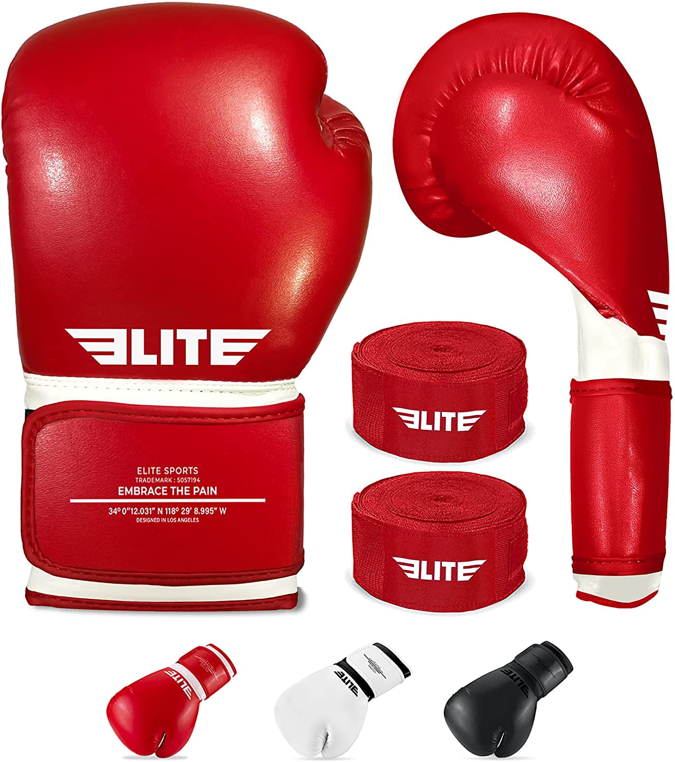 2021 Best Boxing & Kick Boxing Gloves for Men and Women Training & Sparring Gloves for Pro Fighters Complimentary Hand Wraps and Mesh Bag 