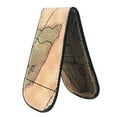 thumbnail image 1 of HEVIRGO Unisex Map Pattern Mini Faux Leather Magnetic Cash Money Clip Holder Storage Bag, 1 of 10