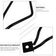 thumbnail image 3 of WRITWAA Motorcycle Saddlebag Side Tool Metal Support 1 Set Black Color, 3 of 6