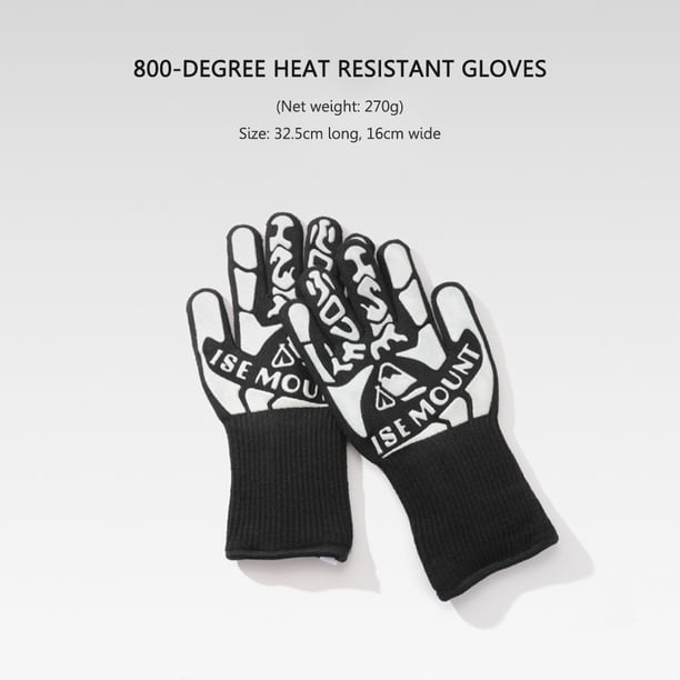Guantes protectores anti-escaldado Suave y cómodo para picnic al aire libre Camping BBQ Ehuebsd Para estrenar