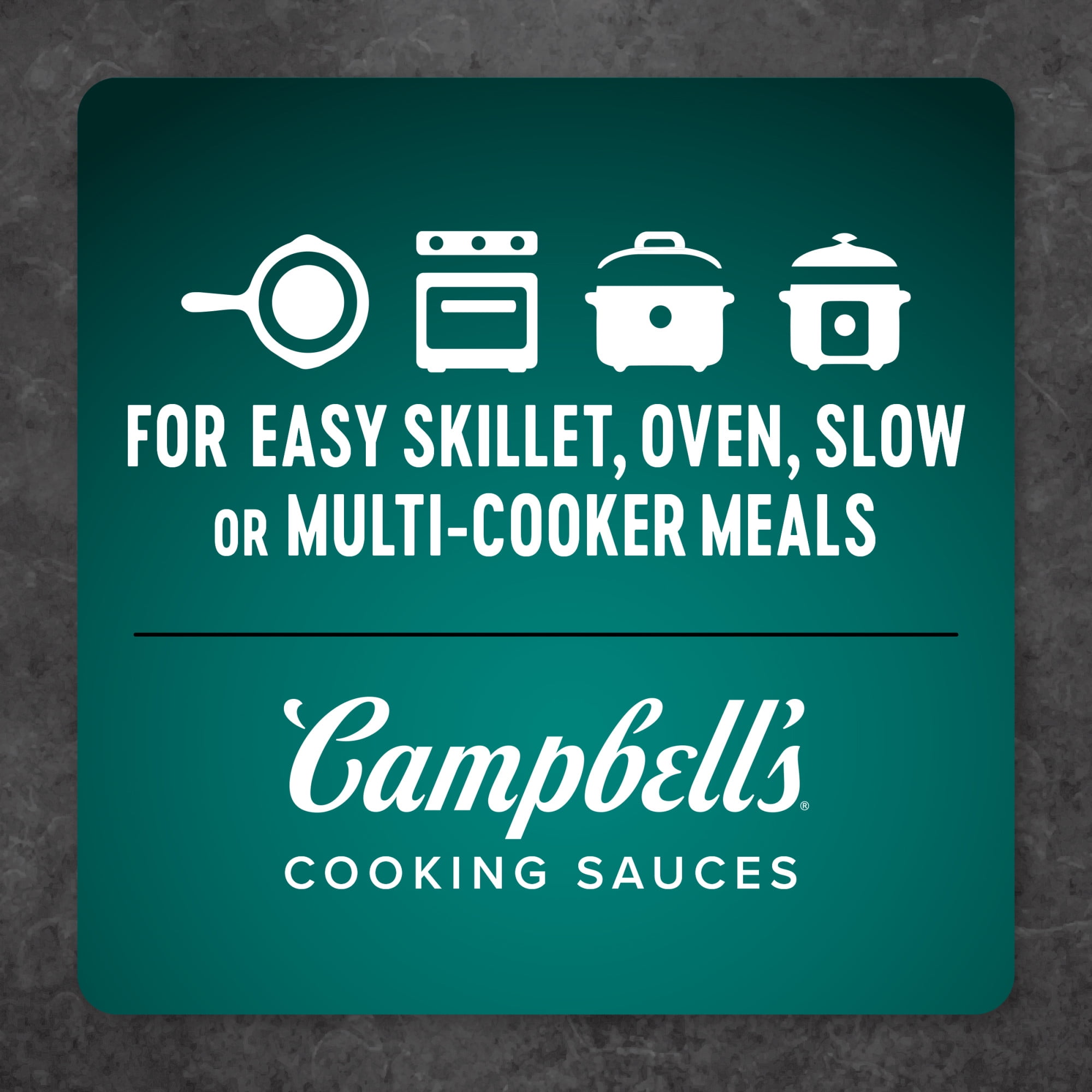 Campbell's Cooking Sauces, Creamy Garlic Butter Sauce, 12 oz Pouch