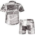 thumbnail image 3 of Ensemble Assorti Élégant Chemise Imprimée et Shorts pour Hawaï, 3 of 9