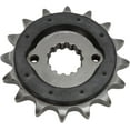 thumbnail image 3 of JT Front Sprocket | 16 Tooth | 530 | Steel | Rubber Cushioned (JTF513.16RB), 3 of 3
