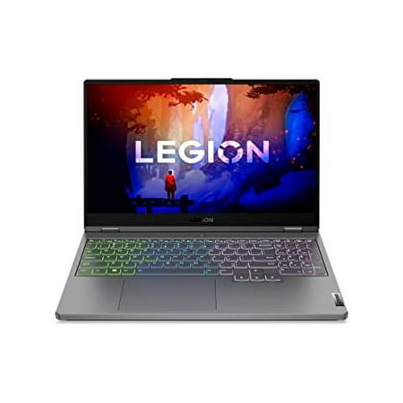 Lenovo Legion 5 15ARH7H, Gaming Laptop, 15.6" 165 Hz IPS, AMD Ryzen 7 6800H (3.20GHz), NVIDIA GeForce RTX 3060 Laptop GPU, 16GB RAM 512GB Storage, Wi-Fi 6E, Bluetooth 5.2, Win11, Storm Grey, W/GaLiMu