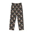 thumbnail image 6 of Daiia Cute Alpaca Men's Sleep Pant with Pockets and Drawstring,Pajama Pants-X-Large, 6 of 9