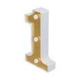 thumbnail image 3 of Sign Light, Plastic Gold Easy To Use LED Light Warm White  For Home Decoration For Activities, 3 of 8