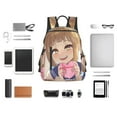 thumbnail image 6 of Himiko My Hero Academia Backpack School Bag Bookbag Satchel Lightweight Unisex Daypack Knapsack Rucksack, 6 of 8