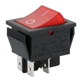 thumbnail image 1 of Interruptor basculante Baomain DPST de encendido/apagado, 16 A, 250 V AC, con LED rojo, 1 of 5