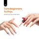 thumbnail image 5 of Set de esmaltes de uñas en gel Beetles Fall, 20 colores, con base y capa superior, 5 of 8